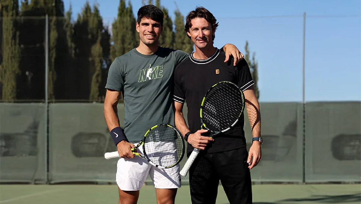 Карлос Алькарас і Хуан Карлос Ферреро / EFE