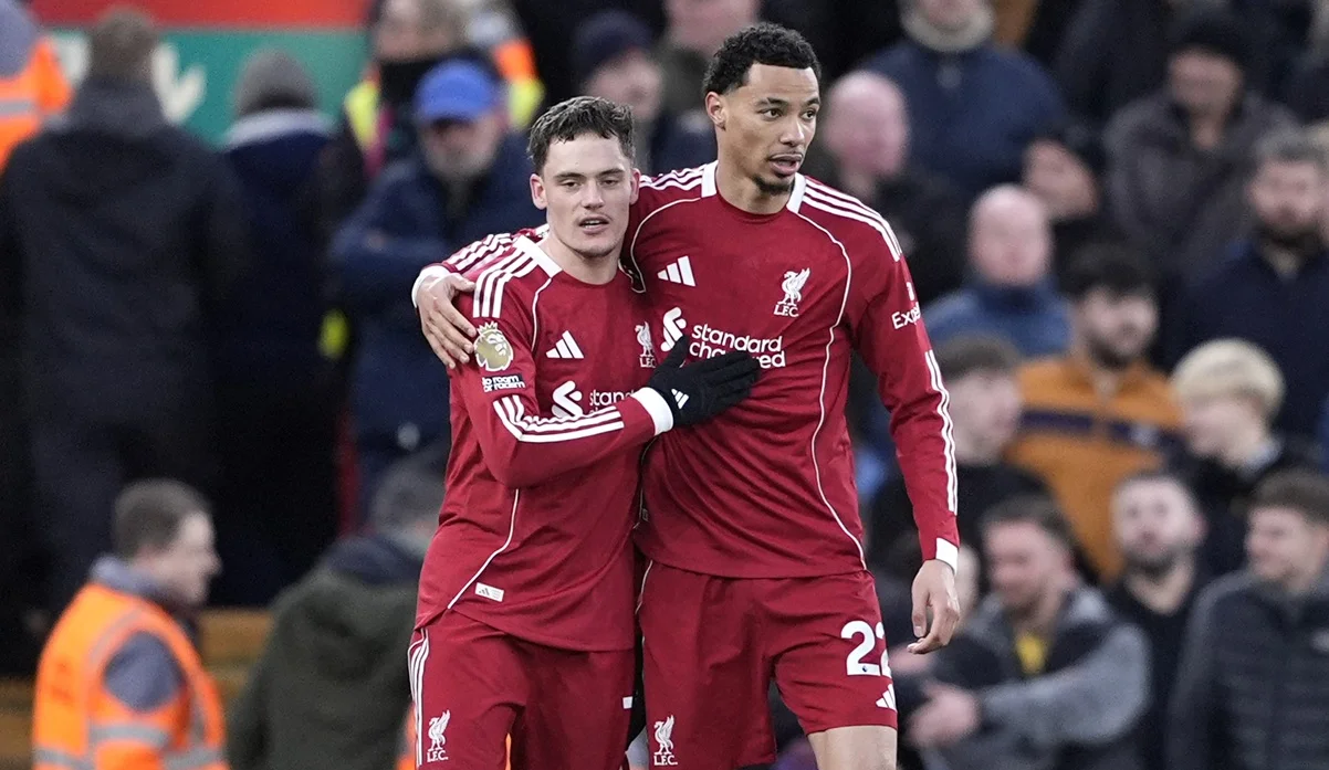 Вирц и Экитике / фото: Peter Byrne/PA Images via Getty Images