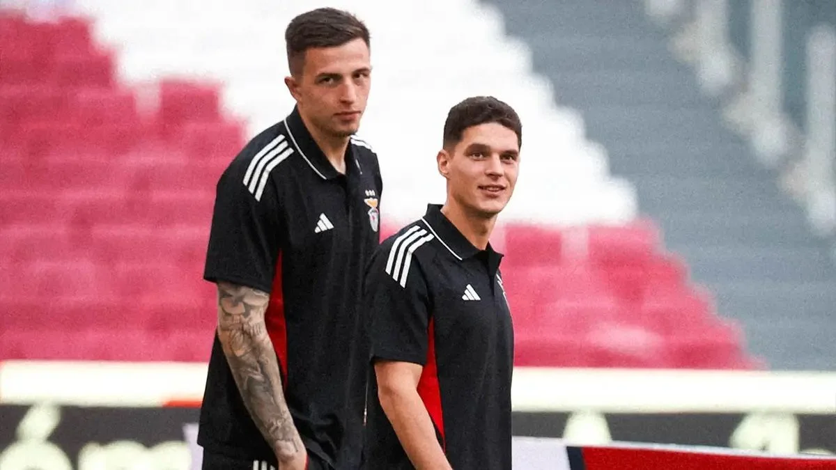 Анатолій Трубін та Георгій Судаков / ФК Бенфіка