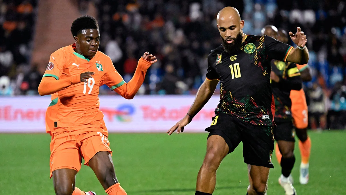 Фото к новости: Кот-д'Ивуар расписал ничью с Камеруном – "слоны" и "орлы" выбили Обамеянга из КАН-2025 на глазах звезд Барселоны и Реала
