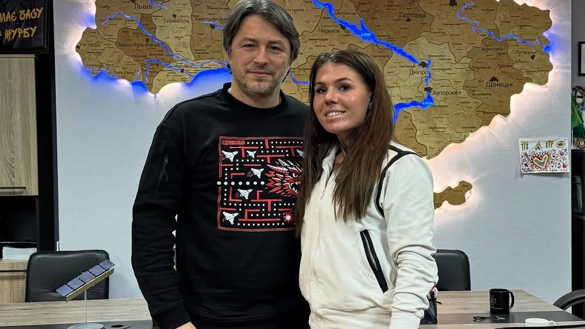 Сергій Притула та Олександра Олійникова / фото із соцмереж