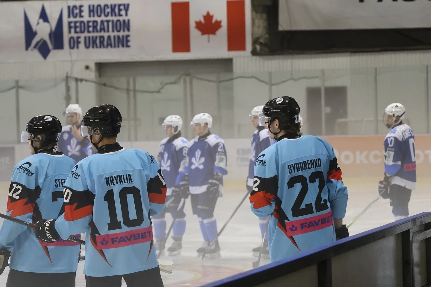 Гравці Шторма/ ХК Шторм