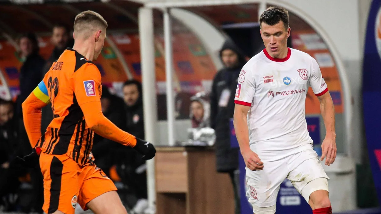 Твердохліб проти Шахтаря / Фото прес-служби Кривбаса