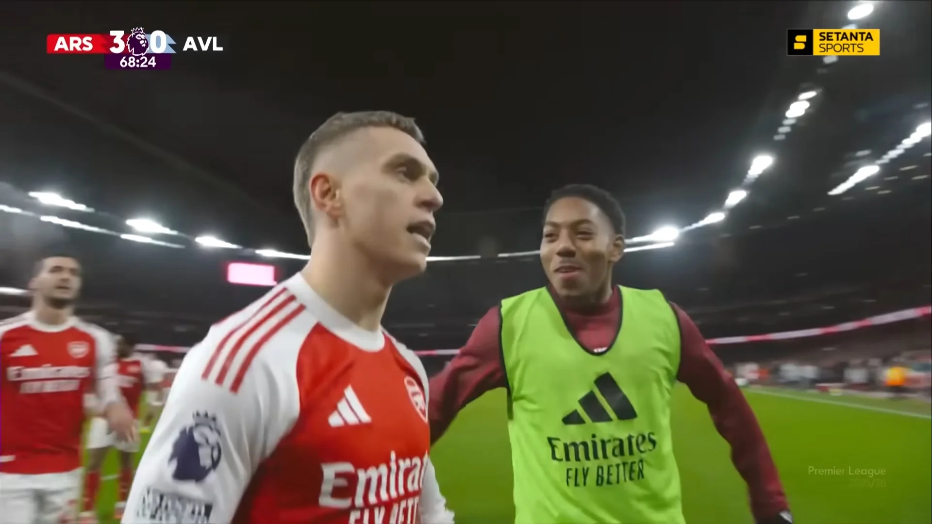 Арсенал – Астон Вілла / Скріншот