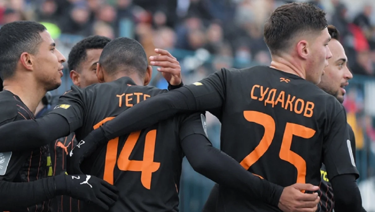 Тете и Судаков в Шахтере / Фото пресс-службы "горняков"