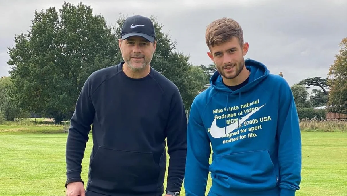 Маурісіо Почеттіно (ліворуч) із сином / Фото з https://www.instagram.com/pochettino/