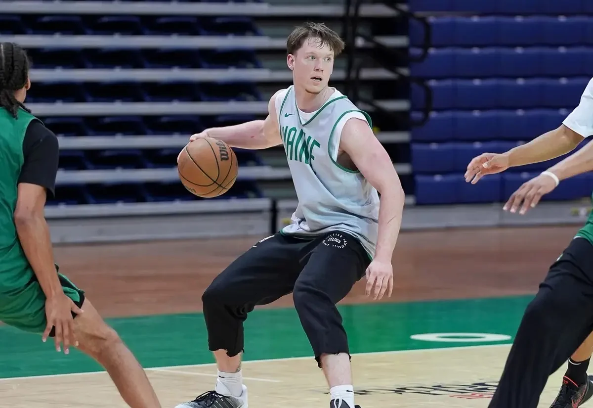 Максим Шульга / фото: x.com/MaineCeltics