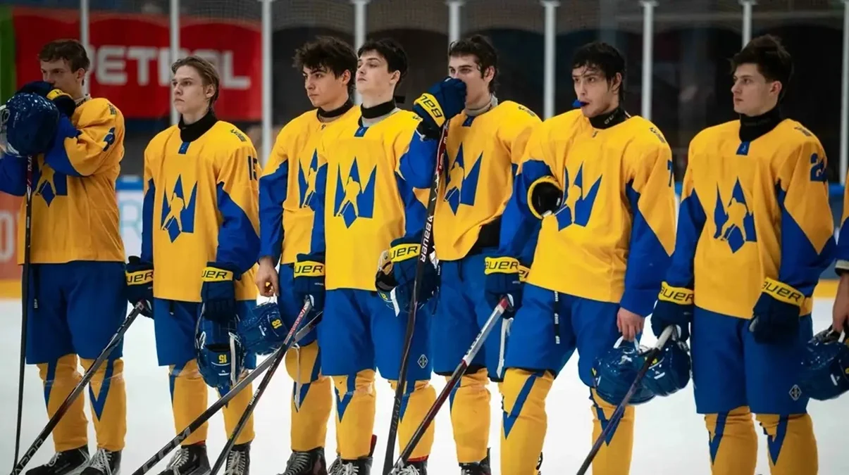 Молодежная сборная Украины по хоккею / фото: ФХУ