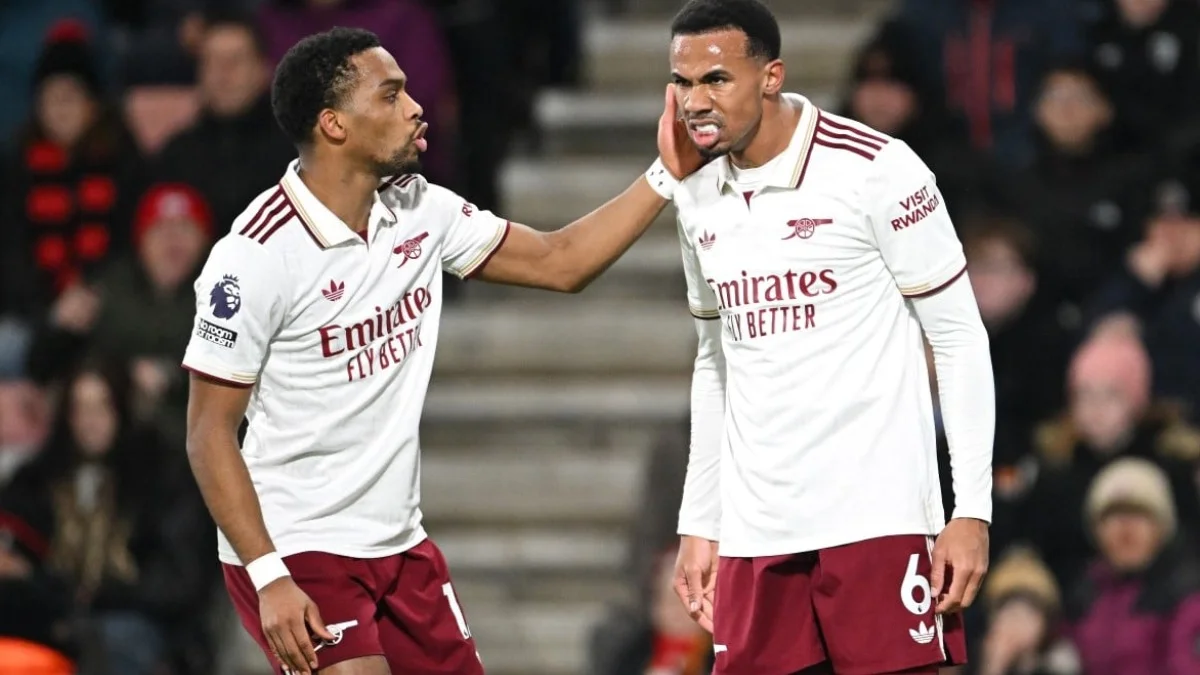 Габріел святкує черговий гол в АПЛ / Photo by Stuart MacFarlane/Arsenal FC via Getty Images