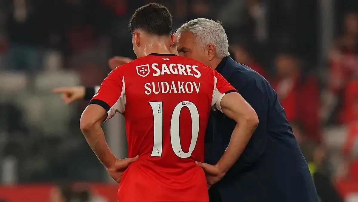 Судаков і Моурінью / Photo by Gualter Fatia/Getty Images