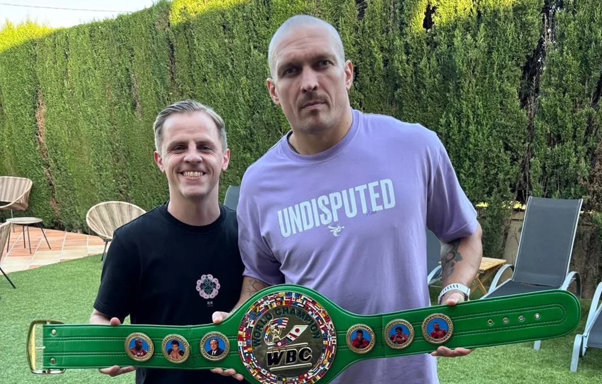 Єгор Голуб та Олександр Усик / фото: instagram.com/iegor_golub