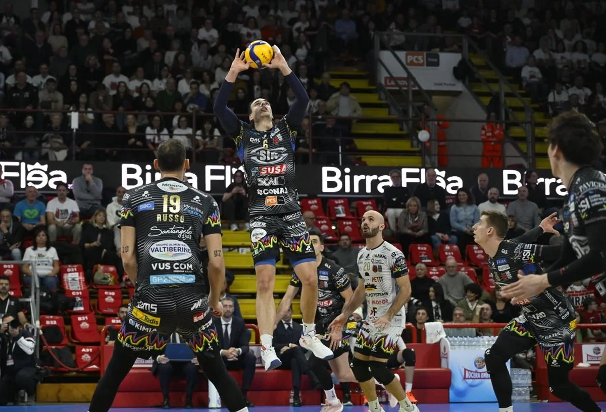 Перуджа переиграла Милан / фото: ВК Перуджа