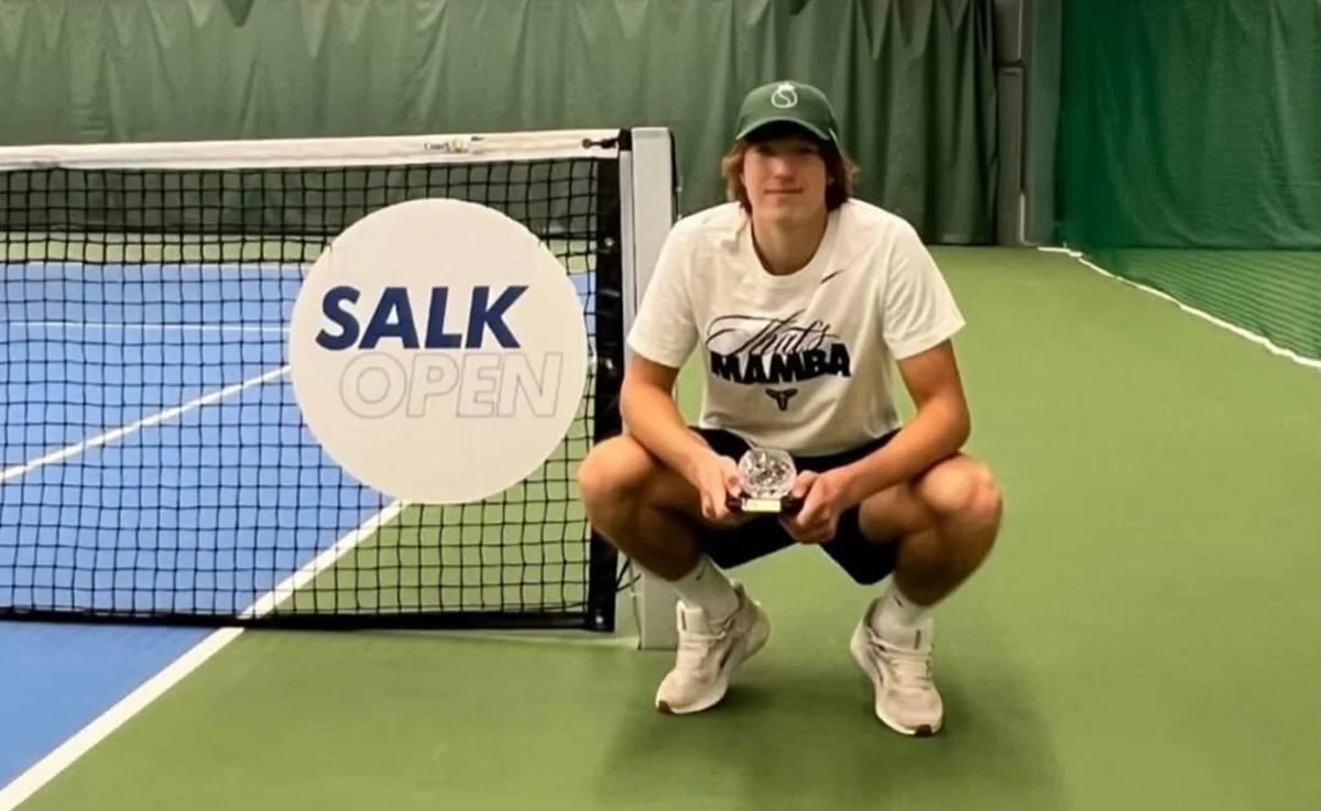 Фото к новости: Украинский теннисист выиграл крупнейший в карьере турнир ITF – отдал соперникам только два сета