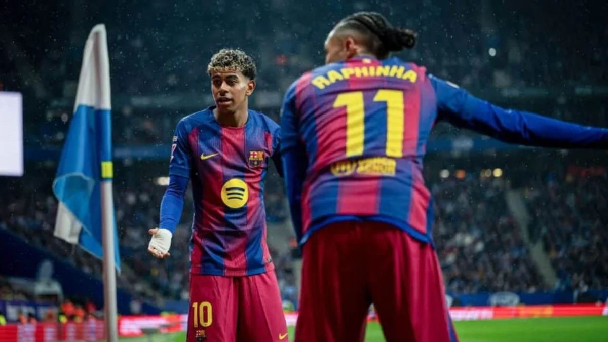 Ламін Ямаль і Рафінья / ZUMA Press