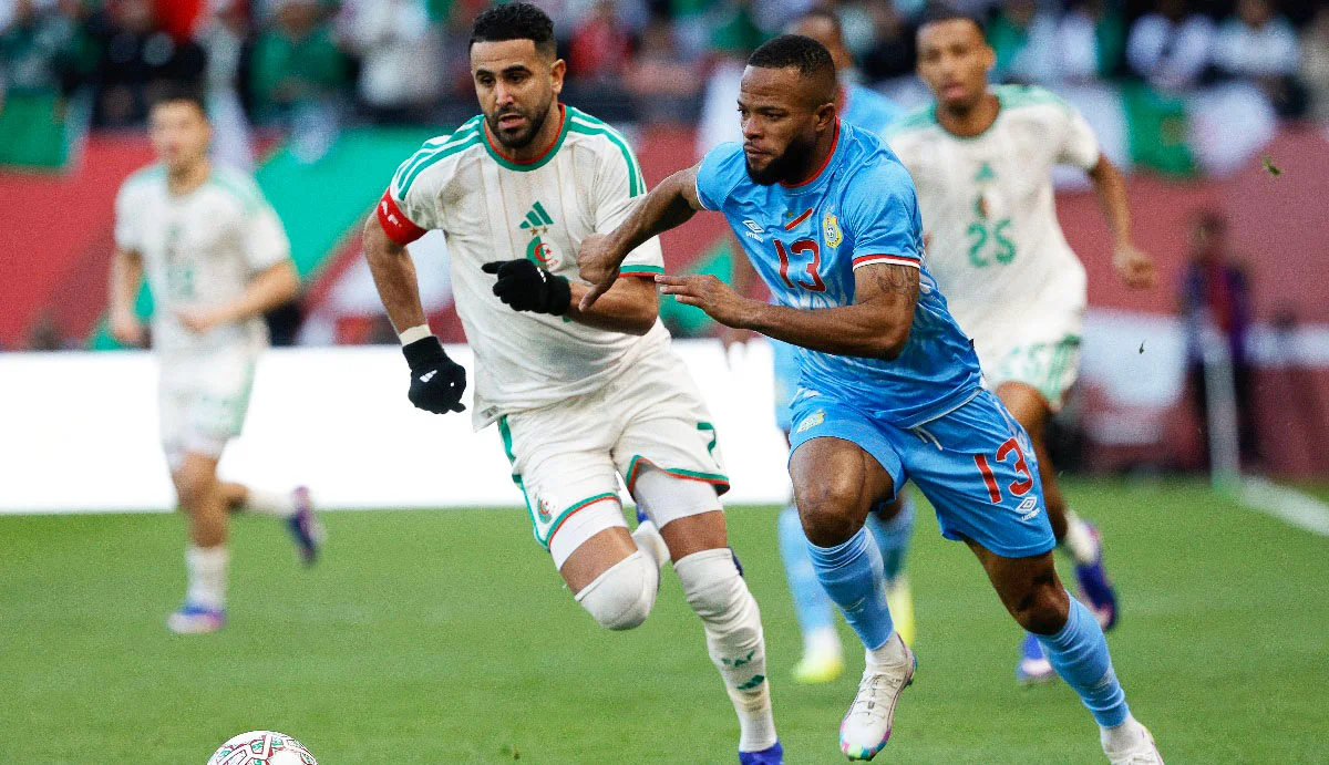 Алжир – ДР Конго – 1:0 / Photo by Abdel Majid BZIOUAT / AFP via Getty Images