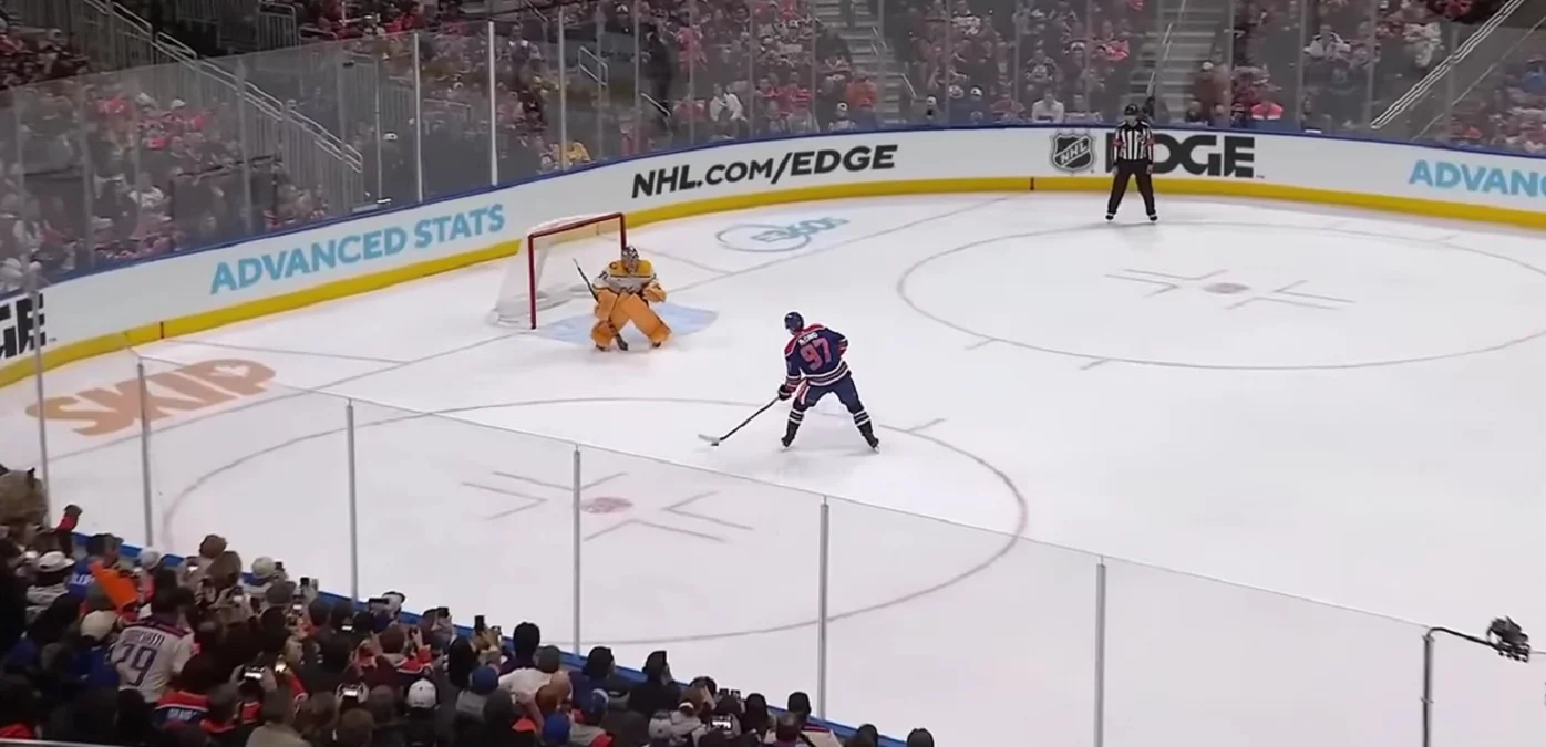 Эдмонтон – Нэшвилл / Скриншот