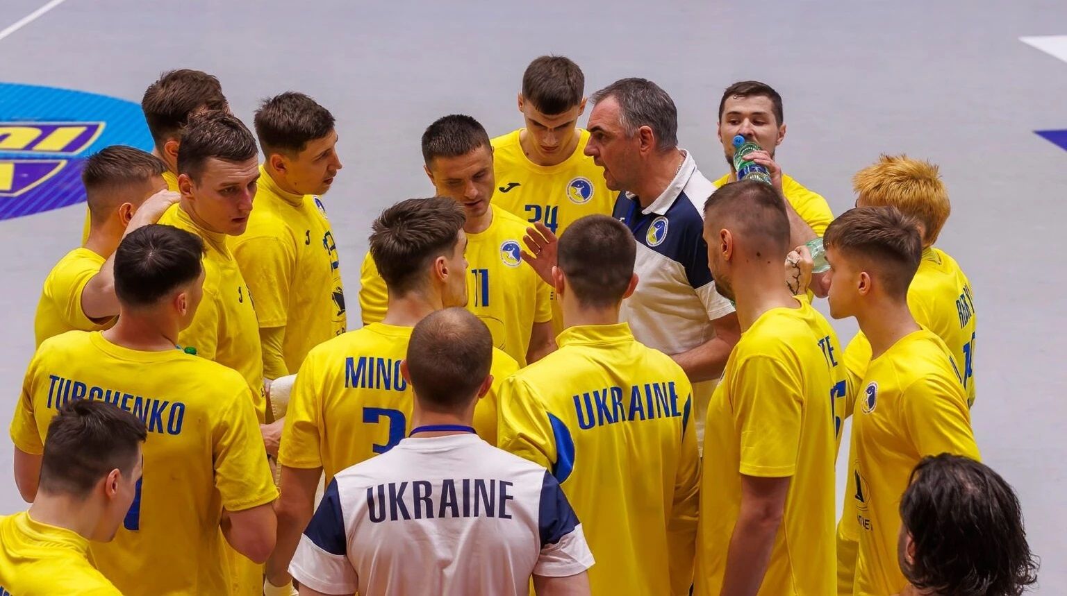 Сборная Украины по гандболу/ фото: Федерация гандбола Украины