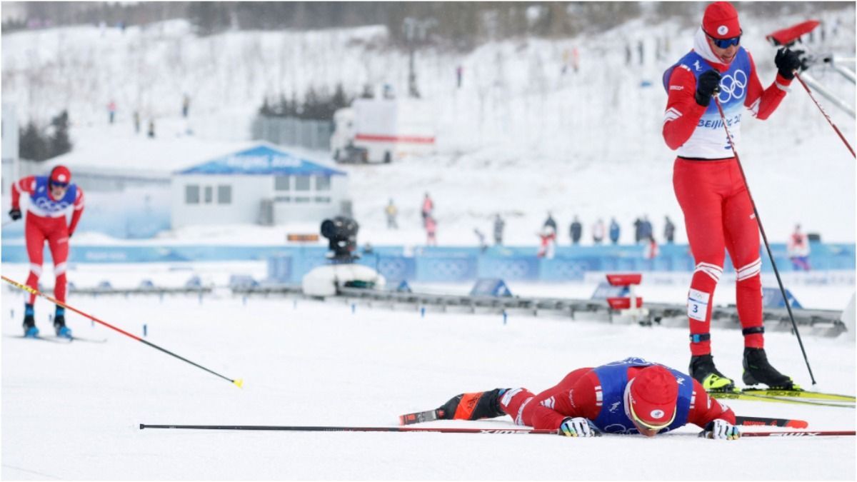 Российские лыжники / Скриншот