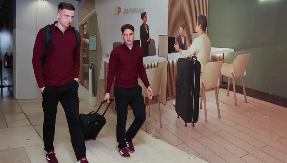 Анатолий Трубин и Георгий Судаков / фото: Бенфика