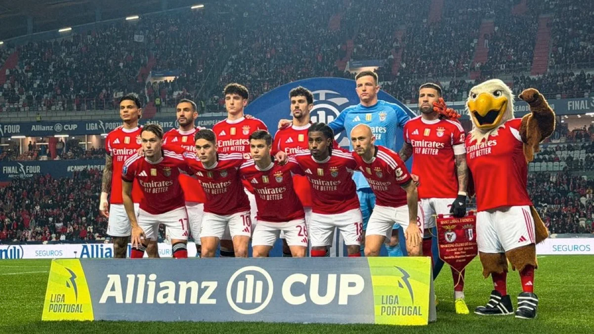 Гравці Бенфіки / фото: Бенфіка