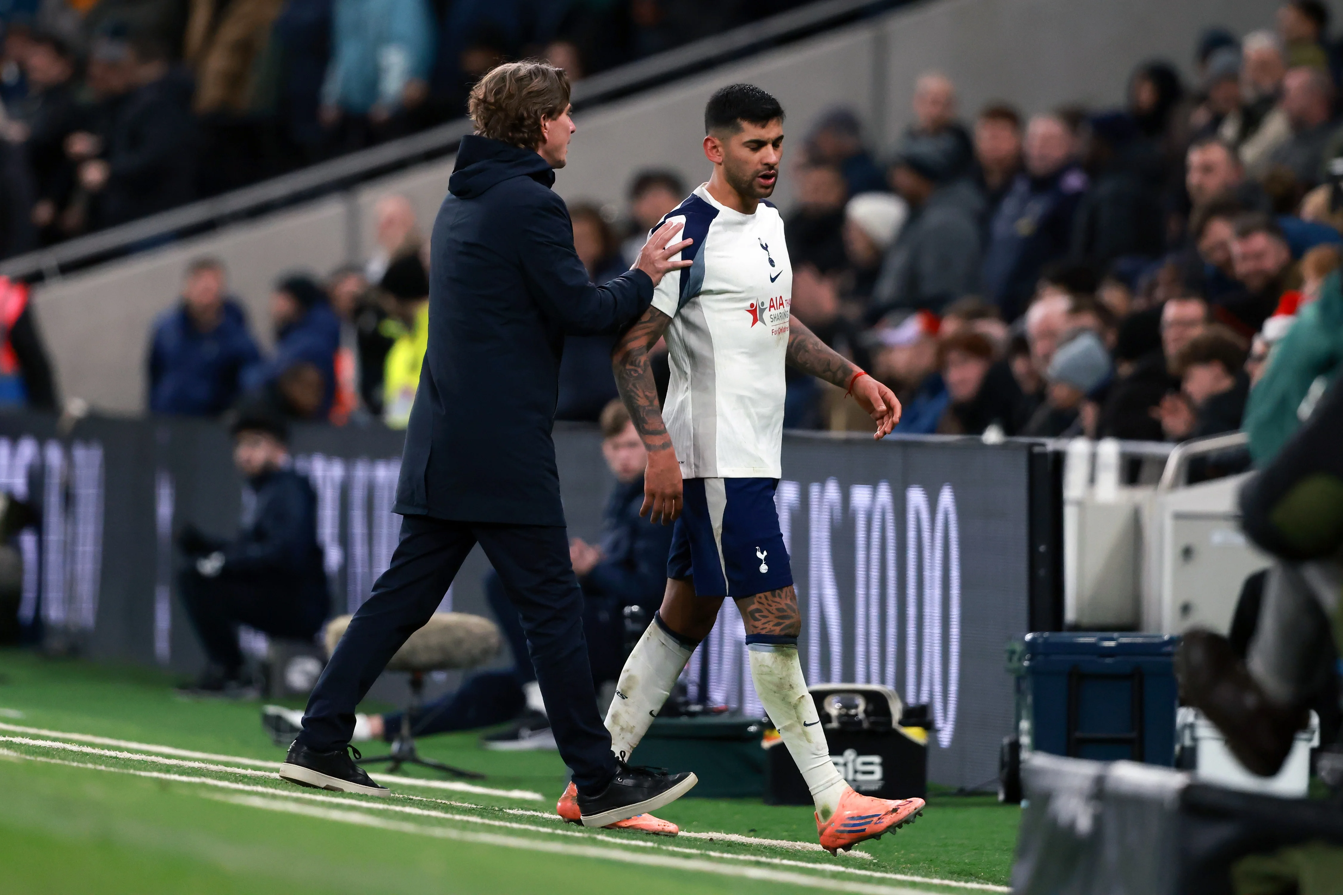 Томас Франк и Кристиан Ромеро / фото: Marc Atkins/Getty Images