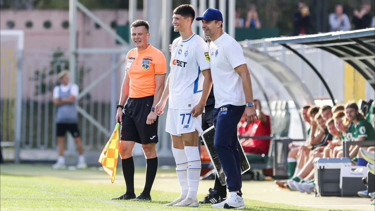 Бленуце с Шовковским / фото: ФК Динамо