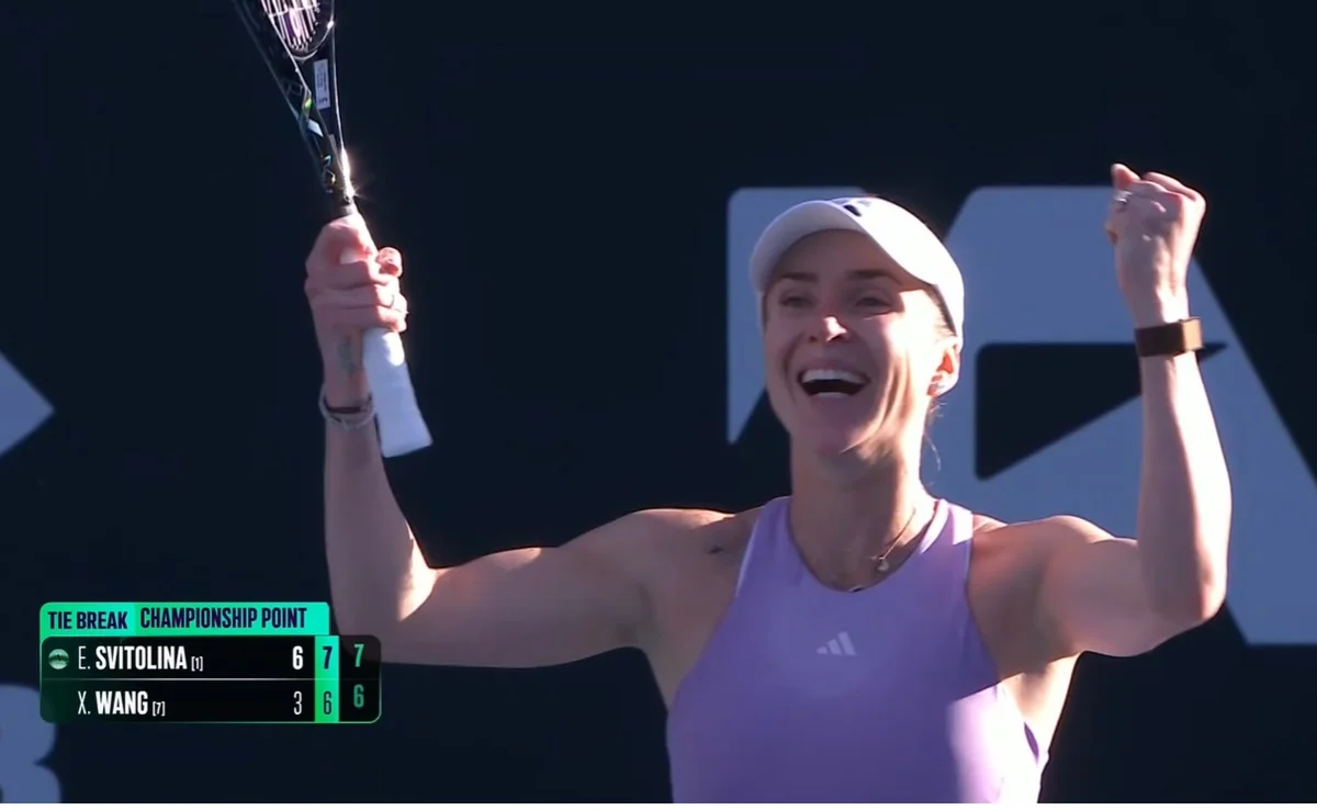 Еліна Світоліна / скріншот