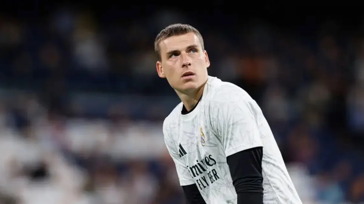 Андрій Лунін / фото: Maciej Rogowski/SOPA Images/LightRocket via Getty Images