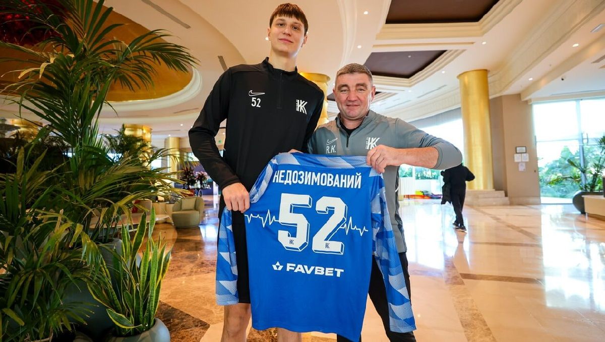Артем Недозимований і Руслан Костишин / ФК Колос