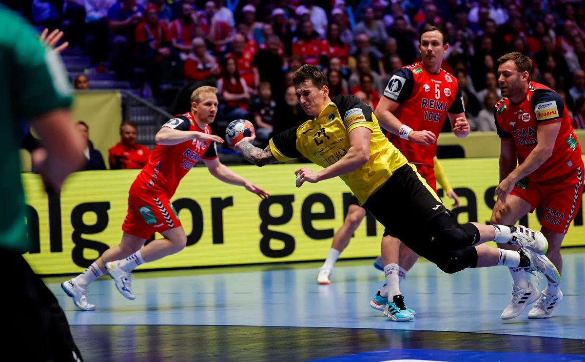 Украинцы не справились с Норвегией / фото: Ukrainian handball federation