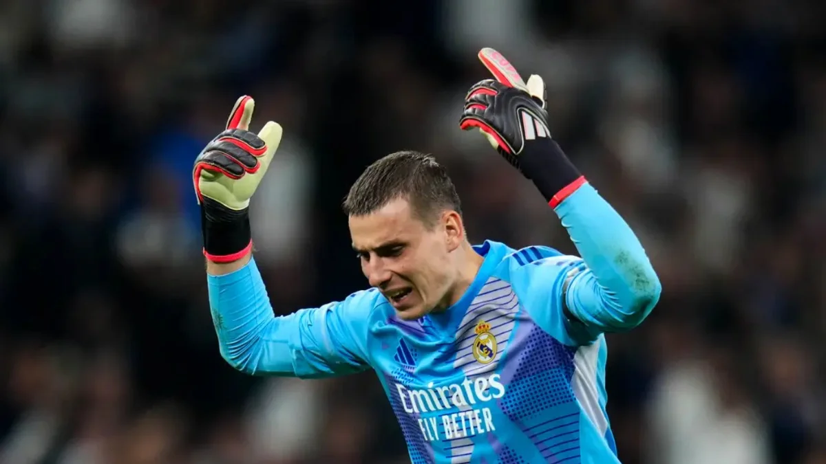 Андрій Лунін / фото: Diego Souto/Getty Images