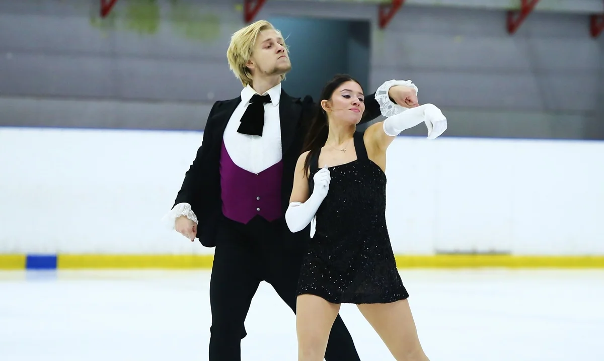 Андрій Капран та Зої Ларсон / фото: skateukraine.org