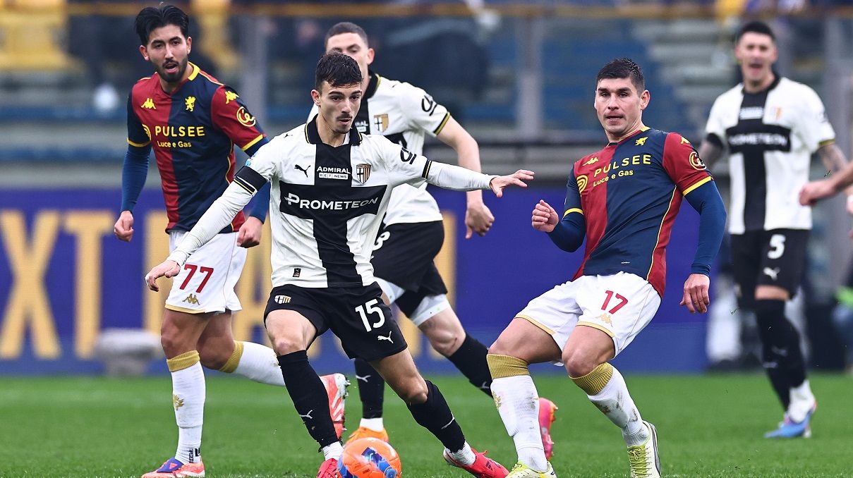 Парма – Дженоа – 0:0 / Фото Luca Amedeo Bizzarri - Parma Calcio 1913/Parma Calcio 1913 via Getty Images