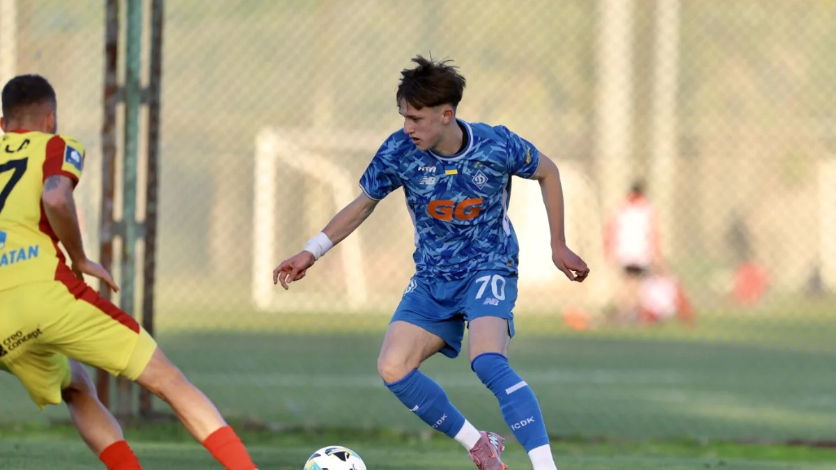 Богдан Редушко в матчі з Короною / Фото: ФК Динамо