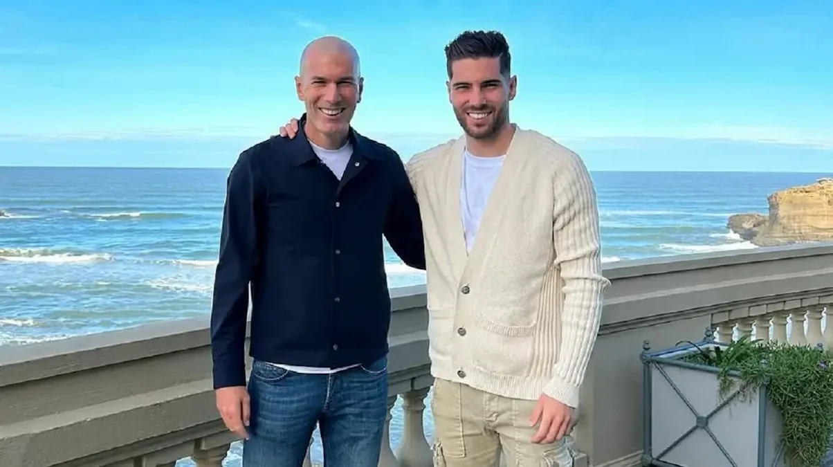 Зинедин Зидан и его сын Люка / Фото с https://www.instagram.com/luca/