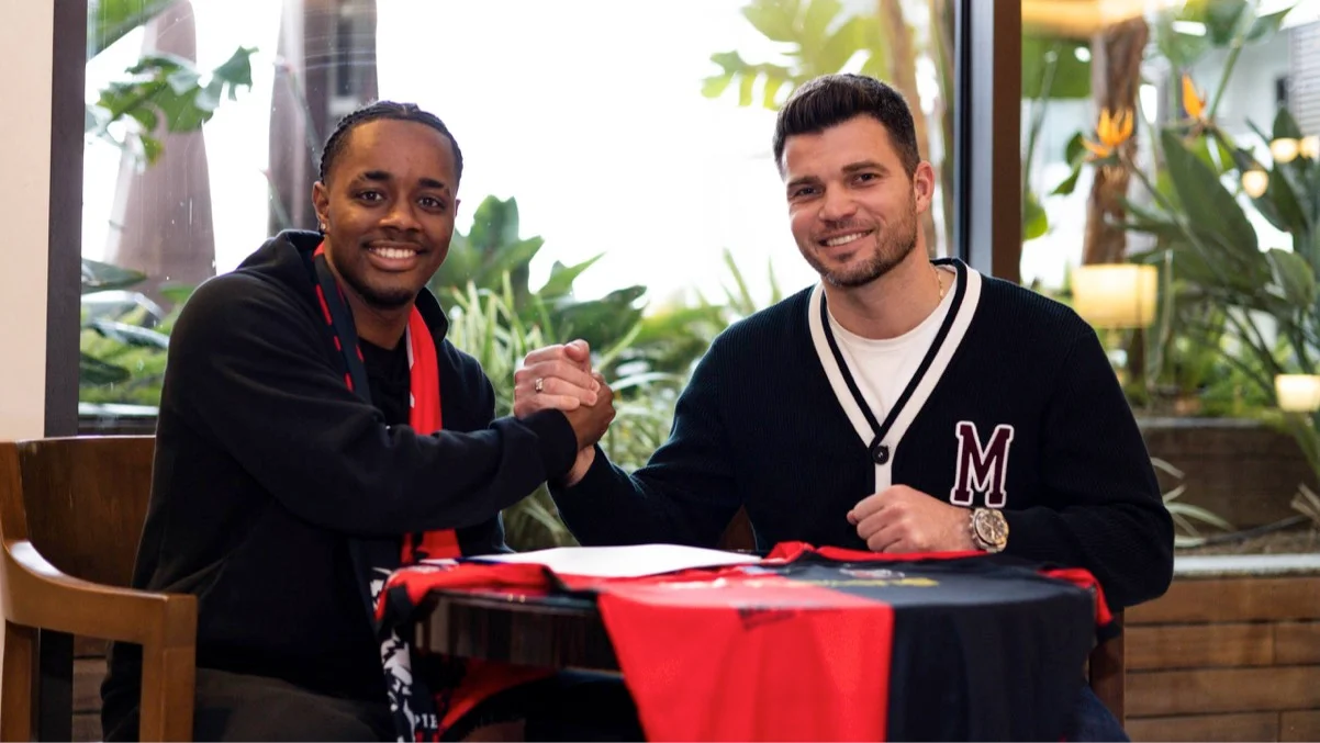 Андре Гонсалвеш (ліворуч) / фото: НК Верес