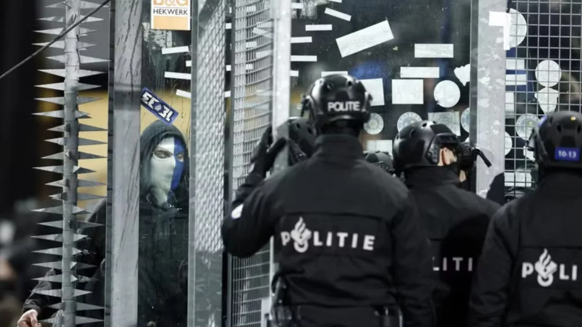 Беспорядки на матче Утрехт – Генк / Profimedia