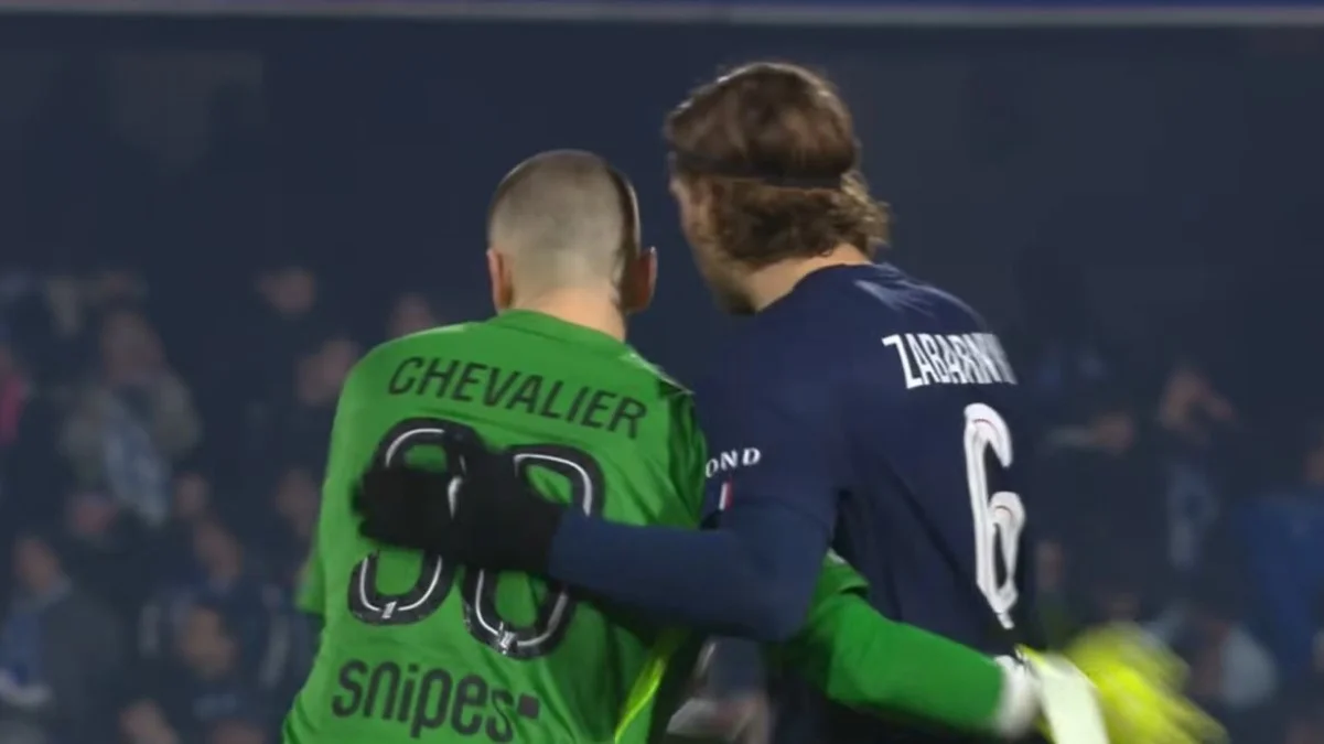 Люка Шевальє та Ілля Забарний / скріншот