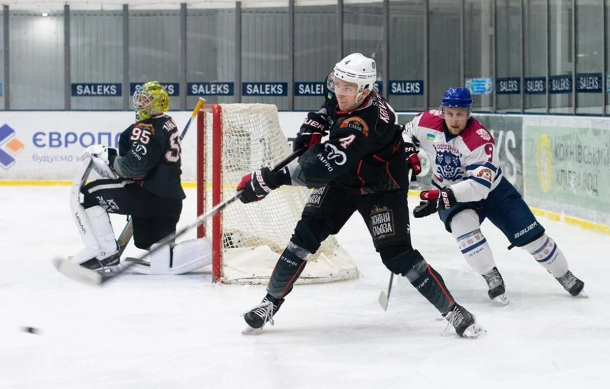 Одещина здобула вольову перемогу над Кременчуком / фото: ХК Кременчук