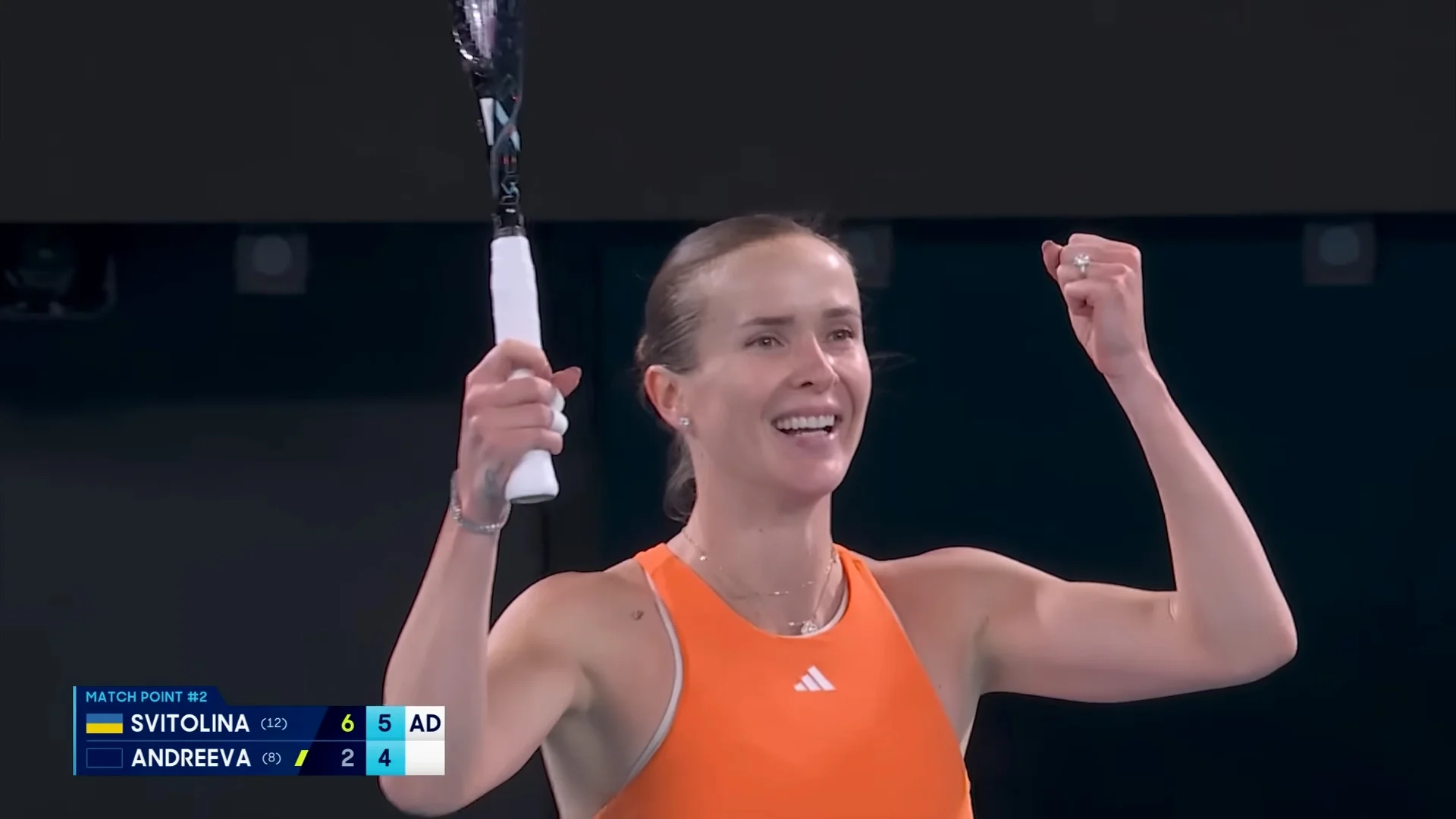 Еліна Світоліна / Скріншот