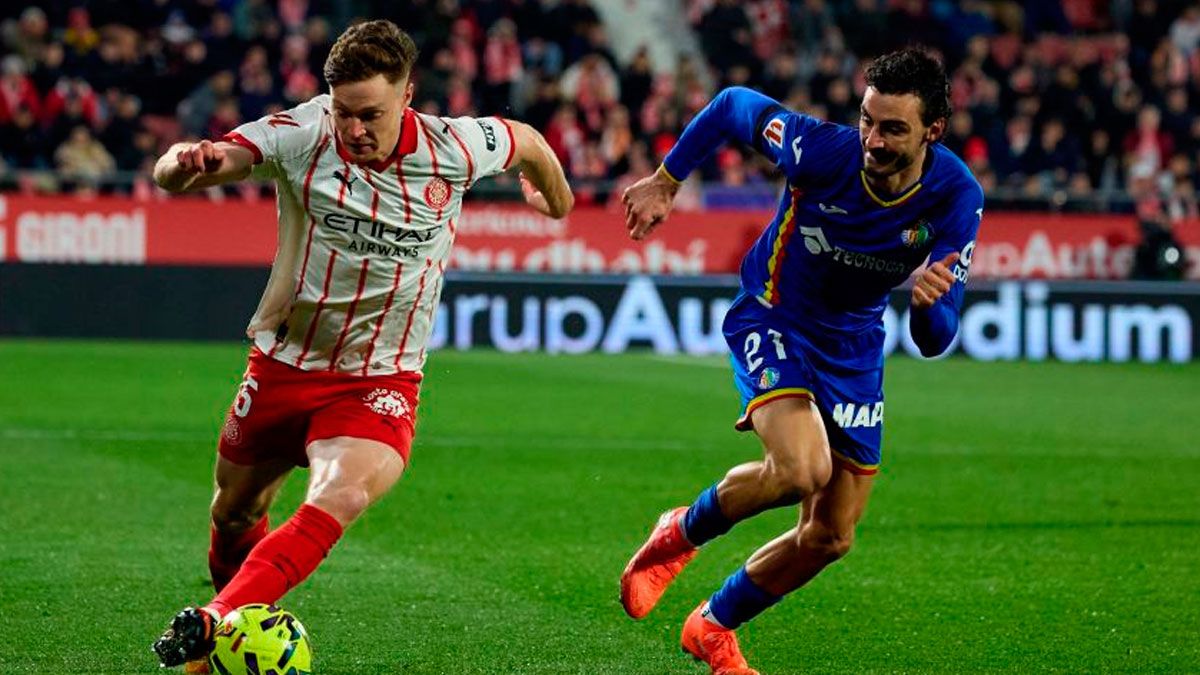 Цыганков в матче против Хетафе / LaLiga