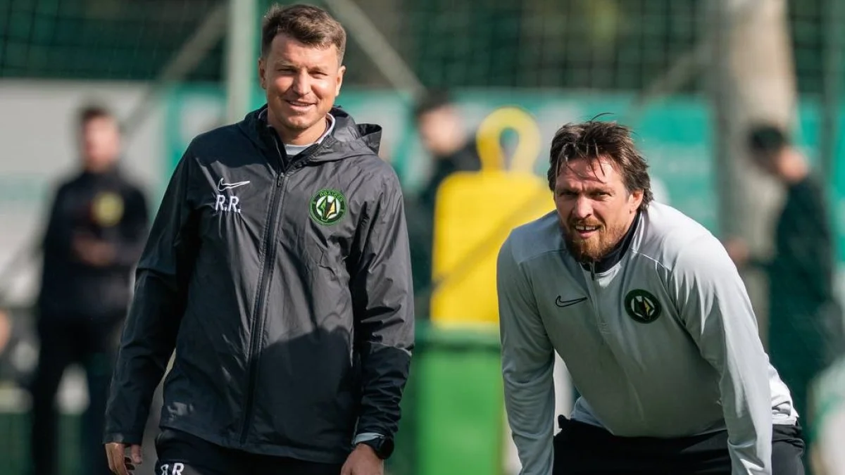 Руслан Ротань и Александр Усик / фото: ФК Полесье