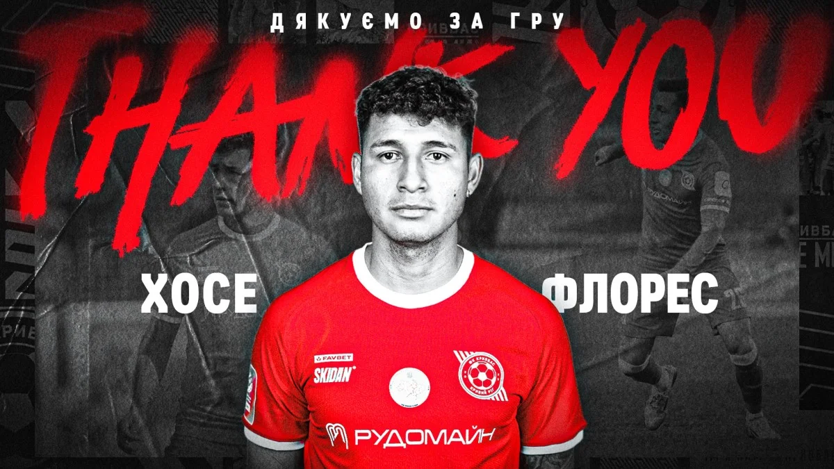 Хосе Флорес / колаж: ФК Кривбас