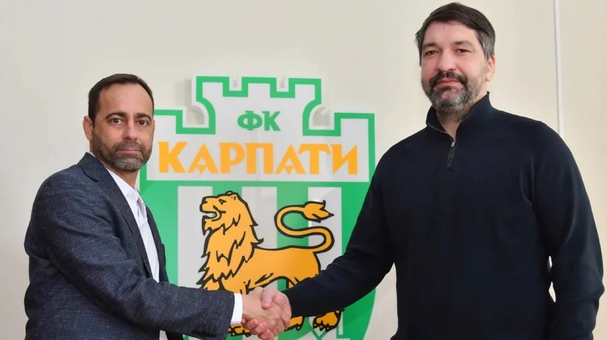 Франциско Фернандес и Андрей Русол / фото: ФК Карпаты