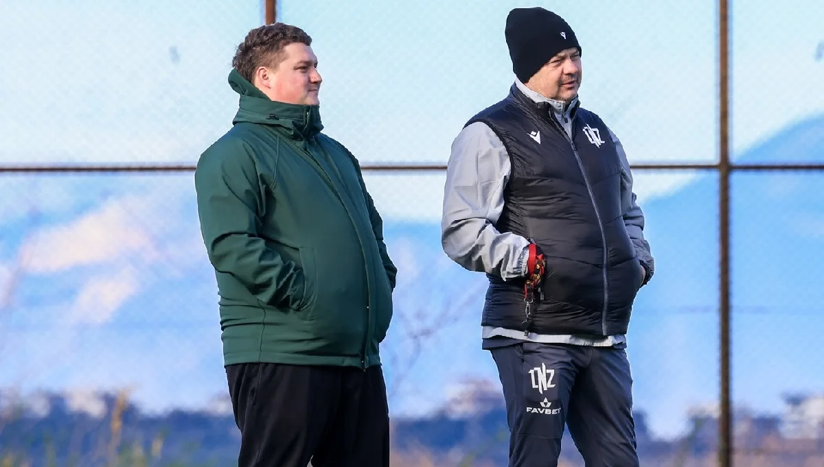 Василий Каюк и Виталий Пономарев / ФК ЛНЗ