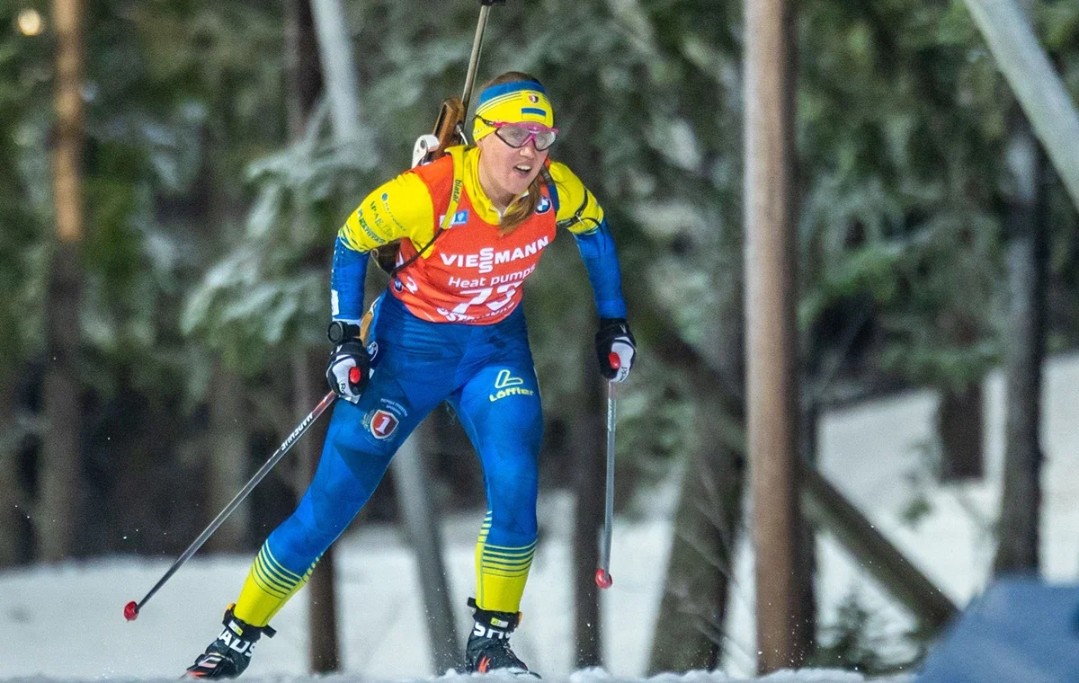 Анастасія Меркушина / фото: biathlon.com.ua / Dmytro Yevenko