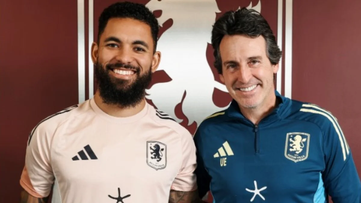 Дуглас Луис и Унаи Эмери / фото: ФК Астон Вилла