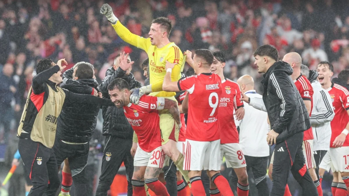 Святкування гравців Бенфіки / Фото: ФК Бенфіка