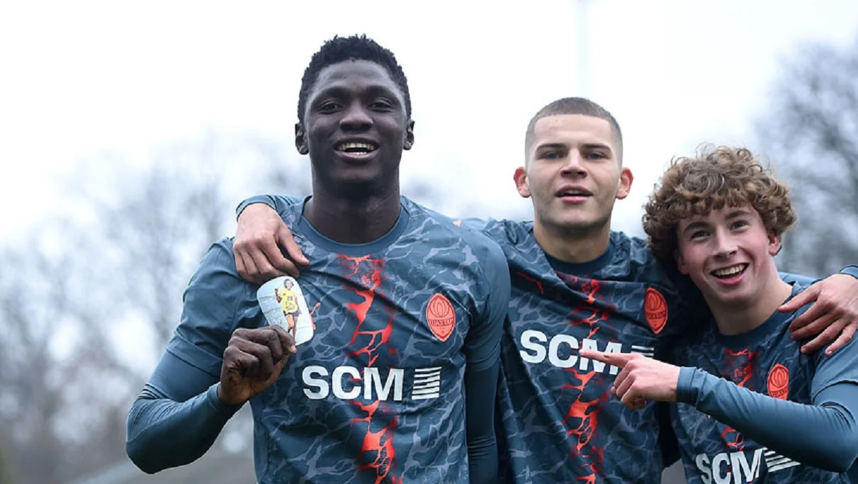 Мохамаду Канте вже виблискує за Шахтар U-19 / Фото прес-служби "гірників"