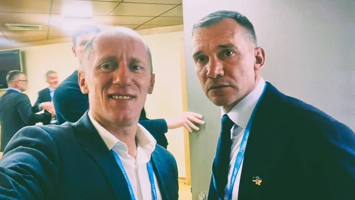 Иван Гешко и Андрей Шевченко / Facebook